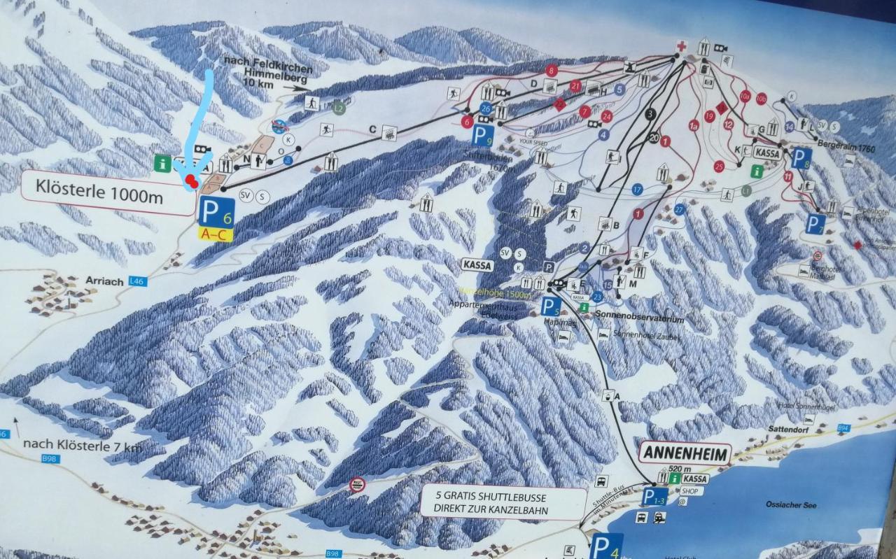 Appartement Vidmar-Ferienglueck Arriach エクステリア 写真